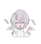 キミと仲よし、ほのぼの被検体くん。（個別スタンプ：19）