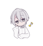 キミと仲よし、ほのぼの被検体くん。（個別スタンプ：25）