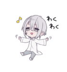 キミと仲よし、ほのぼの被検体くん。（個別スタンプ：26）