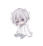 キミと仲よし、ほのぼの被検体くん。（個別スタンプ：28）