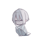 キミと仲よし、ほのぼの被検体くん。（個別スタンプ：30）