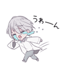 キミと仲よし、ほのぼの被検体くん。（個別スタンプ：36）