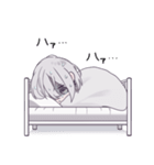 キミと仲よし、ほのぼの被検体くん。（個別スタンプ：40）