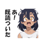 ホラー系猟奇的サイコパスガール（個別スタンプ：5）