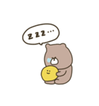 優しいお色。くま。優しい編。（個別スタンプ：15）