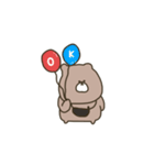 優しいお色。くま。優しい編。（個別スタンプ：18）