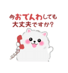 ポメラニアンぽちゃん「長文」（個別スタンプ：15）