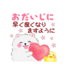 ポメラニアンぽちゃん「長文」（個別スタンプ：34）