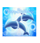 癒しの海＊大人上品なお誕生日＆日常（個別スタンプ：2）