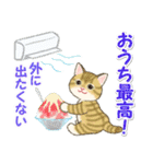 夏のにゃんころりん（個別スタンプ：8）