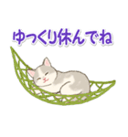 夏のにゃんころりん（個別スタンプ：32）