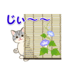 夏のにゃんころりん（個別スタンプ：36）