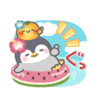 ぽってりペンギン6❤日常（個別スタンプ：1）