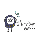 mottoの達磨をまとうだるま♡重圧（個別スタンプ：17）