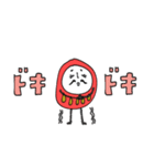 mottoの達磨をまとうだるま♡重圧（個別スタンプ：27）