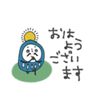 mottoの達磨をまとうだるま♡応援（個別スタンプ：1）
