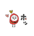 mottoの達磨をまとうだるま♡応援（個別スタンプ：12）