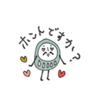 mottoの達磨をまとうだるま♡応援（個別スタンプ：15）