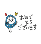 mottoの達磨をまとうだるま♡応援（個別スタンプ：17）