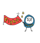mottoの達磨をまとうだるま♡応援（個別スタンプ：23）