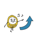 mottoの達磨をまとうだるま♡応援（個別スタンプ：32）