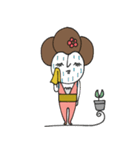 mottoのmaikoちゃんとお友達♡伝える（再）（個別スタンプ：25）