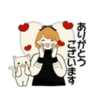 ふんわりリボンちゃん 17 ♡敬語＆お仕事編（個別スタンプ：5）