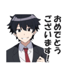 サラリーマンのビジネス挨拶スタンプ（個別スタンプ：11）