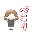 背景が動く！大人女子の日常（個別スタンプ：15）