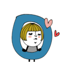 mottoの大人ぱっつんボブ♡日常（個別スタンプ：2）