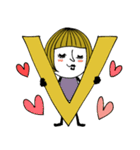 mottoの大人ぱっつんボブ♡日常（個別スタンプ：3）