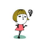 mottoの大人ぱっつんボブ♡日常（個別スタンプ：27）