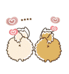 ふわモコになりたい愛犬♡秋【敬語メモ】（個別スタンプ：19）