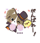 ふわモコになりたい愛犬♡秋【敬語メモ】（個別スタンプ：30）