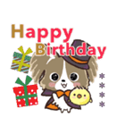 ふわモコになりたい愛犬♡秋【敬語メモ】（個別スタンプ：34）