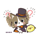 ふわモコになりたい愛犬♡秋【敬語メモ】（個別スタンプ：37）