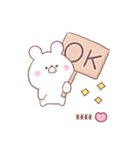 大好きな❤へ送る「うさちゃん」（個別スタンプ：3）