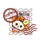 愛犬家たちのわんこ/秋/敬語メモ/トイプー（個別スタンプ：3）