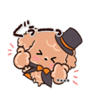 愛犬家たちのわんこ/秋/敬語メモ/トイプー（個別スタンプ：15）