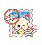 愛犬家たちのわんこ/秋/敬語メモ/トイプー（個別スタンプ：18）