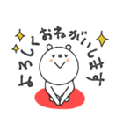 mottoのvくまさん♡伝える（個別スタンプ：9）