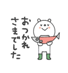 mottoのvくまさん♡伝える（個別スタンプ：18）