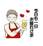 ベビーフェイスのシニアちゃん20ポジティブ（個別スタンプ：17）