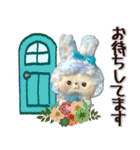 ▶️背景が動く♡本物のぬいぐるみ♡日常（個別スタンプ：10）