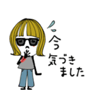 mottoの大人ぱっつん外ハネボブ♡伝える（個別スタンプ：29）