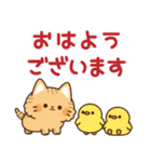 とらネコ<ベイビー>飛び出すスタンプ2（個別スタンプ：2）