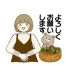 ほのぼのボブちゃん ♡ いろんな秋・日常（個別スタンプ：16）