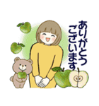 ほのぼのボブちゃん ♡ いろんな秋・日常（個別スタンプ：18）