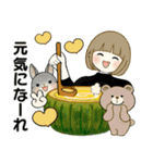 ほのぼのボブちゃん ♡ いろんな秋・日常（個別スタンプ：32）