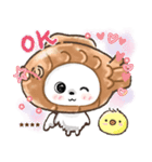 愛犬家のわんこ♡たい焼き＆たこ焼き（個別スタンプ：15）